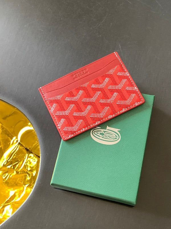 Pack 2 porte carte goyard + bracelet van cleef blanc gratuite ✅
