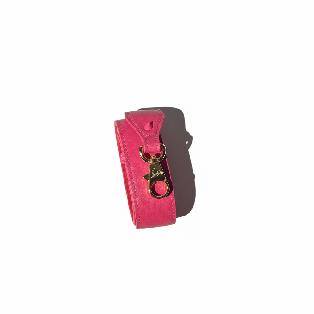 Pink louboutin bag size L