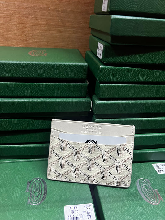 Porte carte goyard + bracelet van cleef blanc gratuite ✅