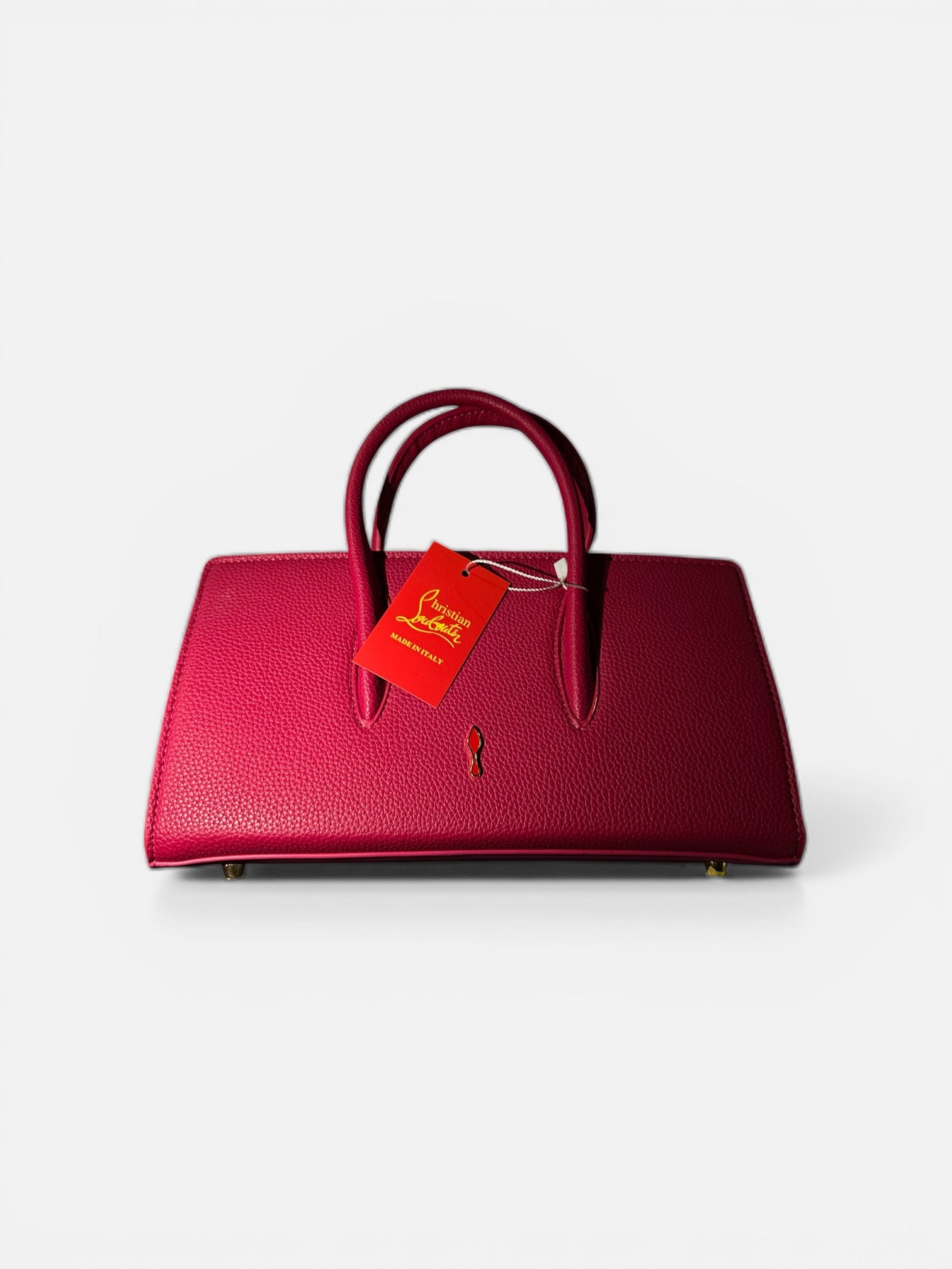 Pink louboutin bag size L